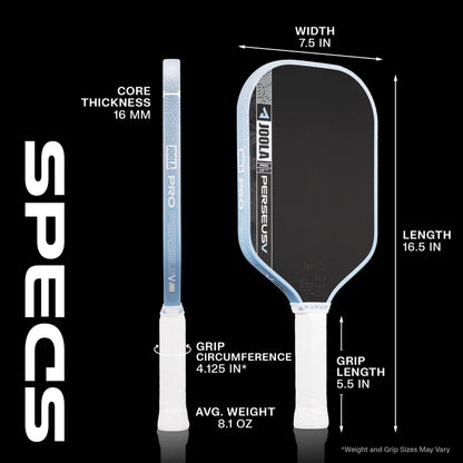 Perseus Pro V Pickleball Paddle 16mm