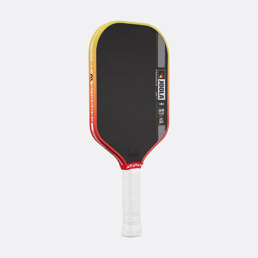 Perseus Pro IV 16mm Pickleball Paddle - Tropical RedYellow
