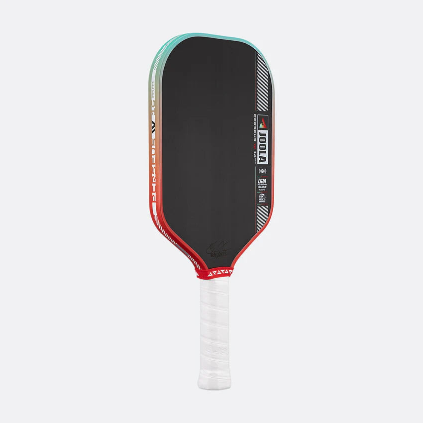 Perseus Pro IV 16mm Pickleball Paddle - Tropical RedGreen