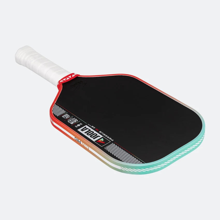 Perseus Pro IV 16mm Pickleball Paddle - Tropical RedGreen