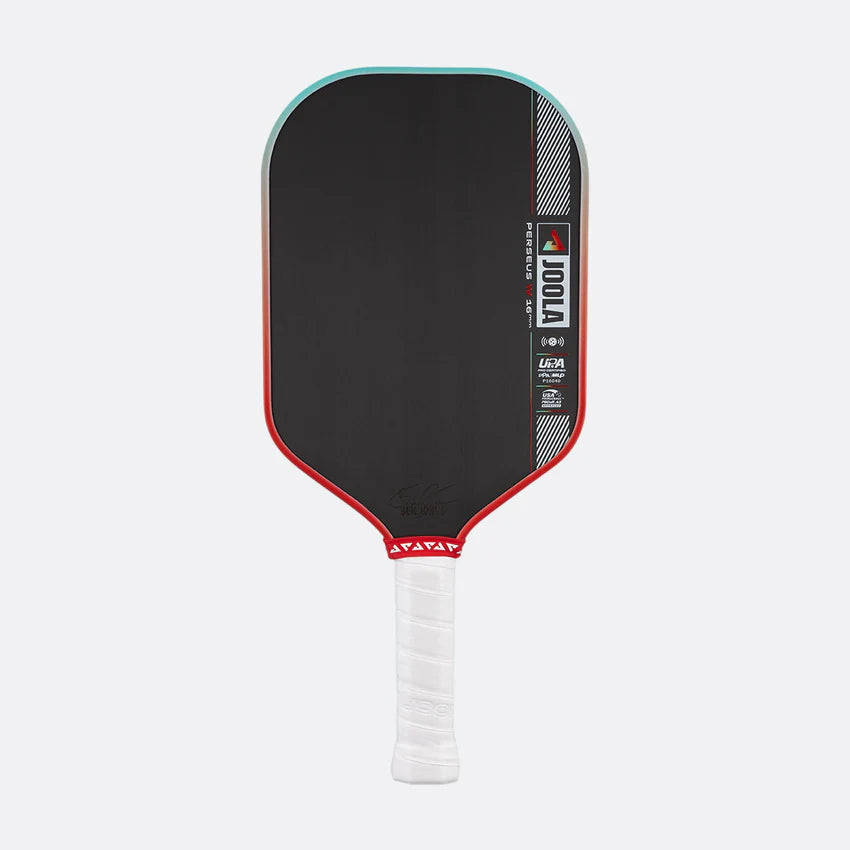 Perseus Pro IV 16mm Pickleball Paddle - Tropical RedGreen