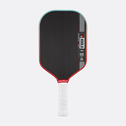 Perseus Pro IV 16mm Pickleball Paddle - Tropical RedGreen