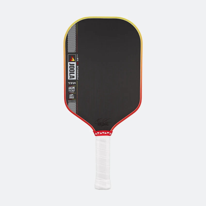 Perseus Pro IV 16mm Pickleball Paddle - Tropical RedYellow